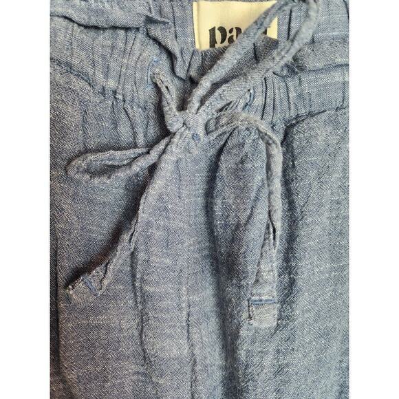 Pact Organic Cotton Womens Crop pants sz XS stretch waist pockets granola girl - Picture 3 of 11